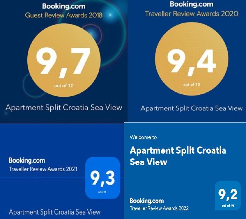 Apartment Split Croatia Sea View Exterior foto