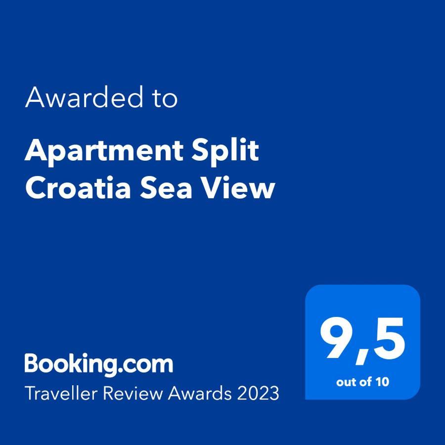 Apartment Split Croatia Sea View Exterior foto